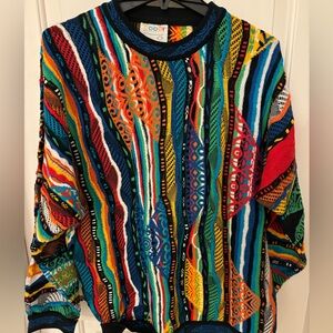 Coogi men’s sweater. Excellent condition, multicolor.